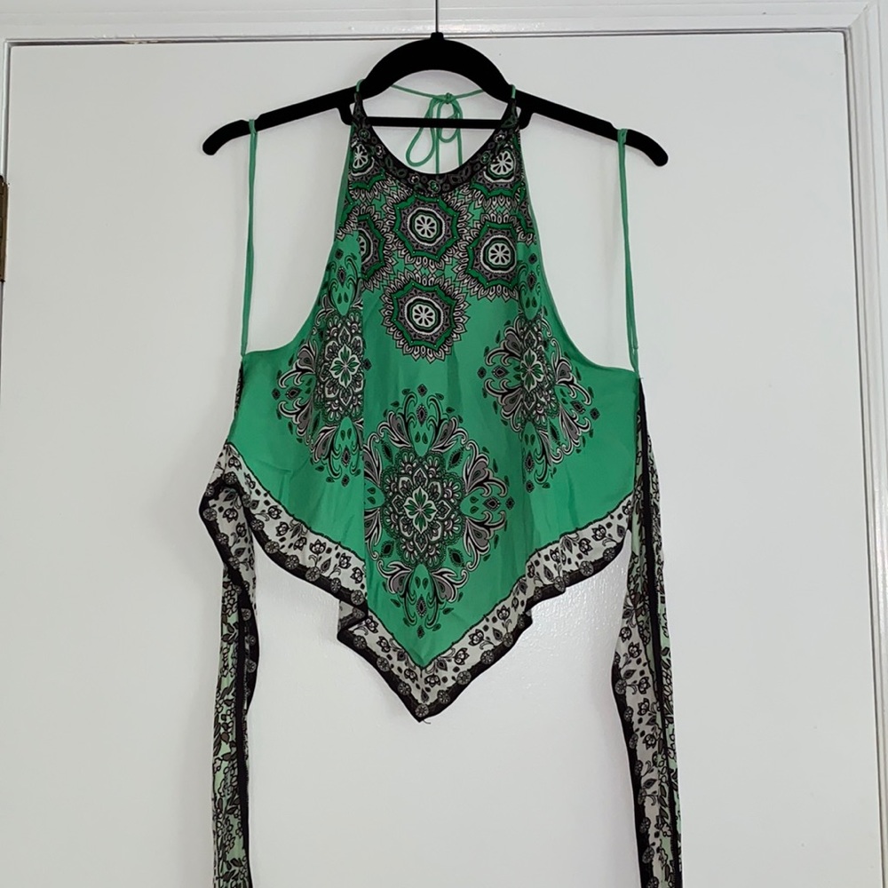 Alice + Olivia frenchie handkerchief halter